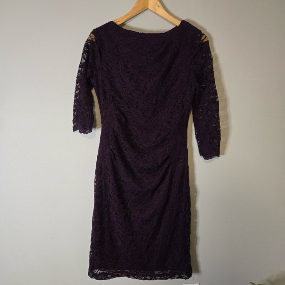TAYLOR  A PEA IN THE POD maternity burgundy dress size small